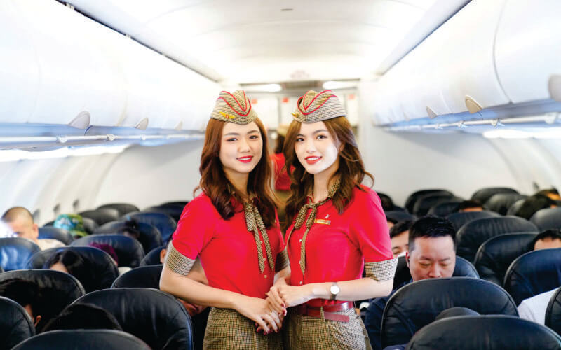 cách tính thuế phí vé máy bay Vietjet Air